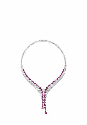 STATEMENT RUBY - Necklace - pink