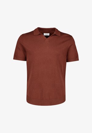 Lindbergh, SS V-NECK - Polo - cappuccino mix