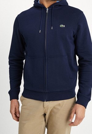 Sweater met rits - dark blue