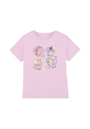 Disney, WINNIE THE POOH AND FRIENDS HEARTS UNISEX - Print T-shirt - pink