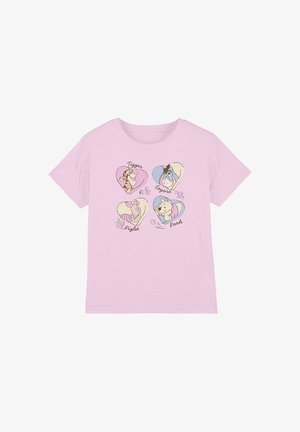 Disney, WINNIE THE POOH AND FRIENDS HEARTS UNISEX - Print T-shirt - pink