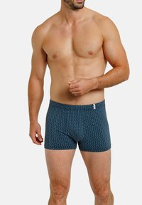 HAASIS Bodywear 1919 OHNE EINGRIFF 2ER PACK - Boxer Briefs - schwarz print