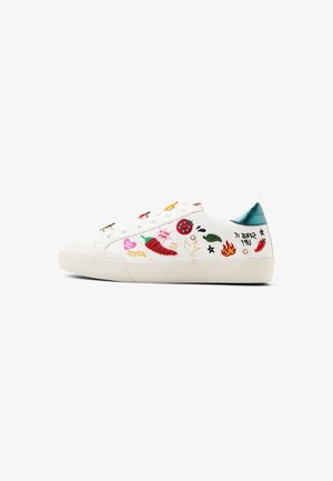 ALDO, LOW TOP SPICY - Skateboardové boty - white combo