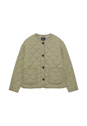 PADDED - Lahka jakna - khaki