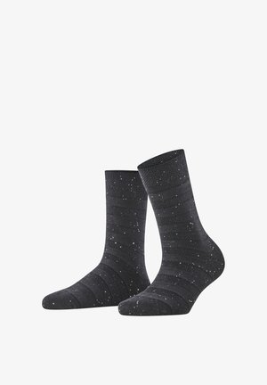 FALKE, SPARKLE STRIPES SOCKEN - Chaussettes - black
