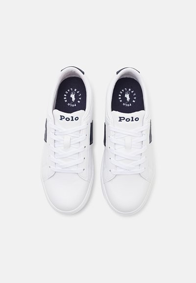 Polo Ralph Lauren FRAZIER UNISEX - Zapatillas - white tumbled/navy