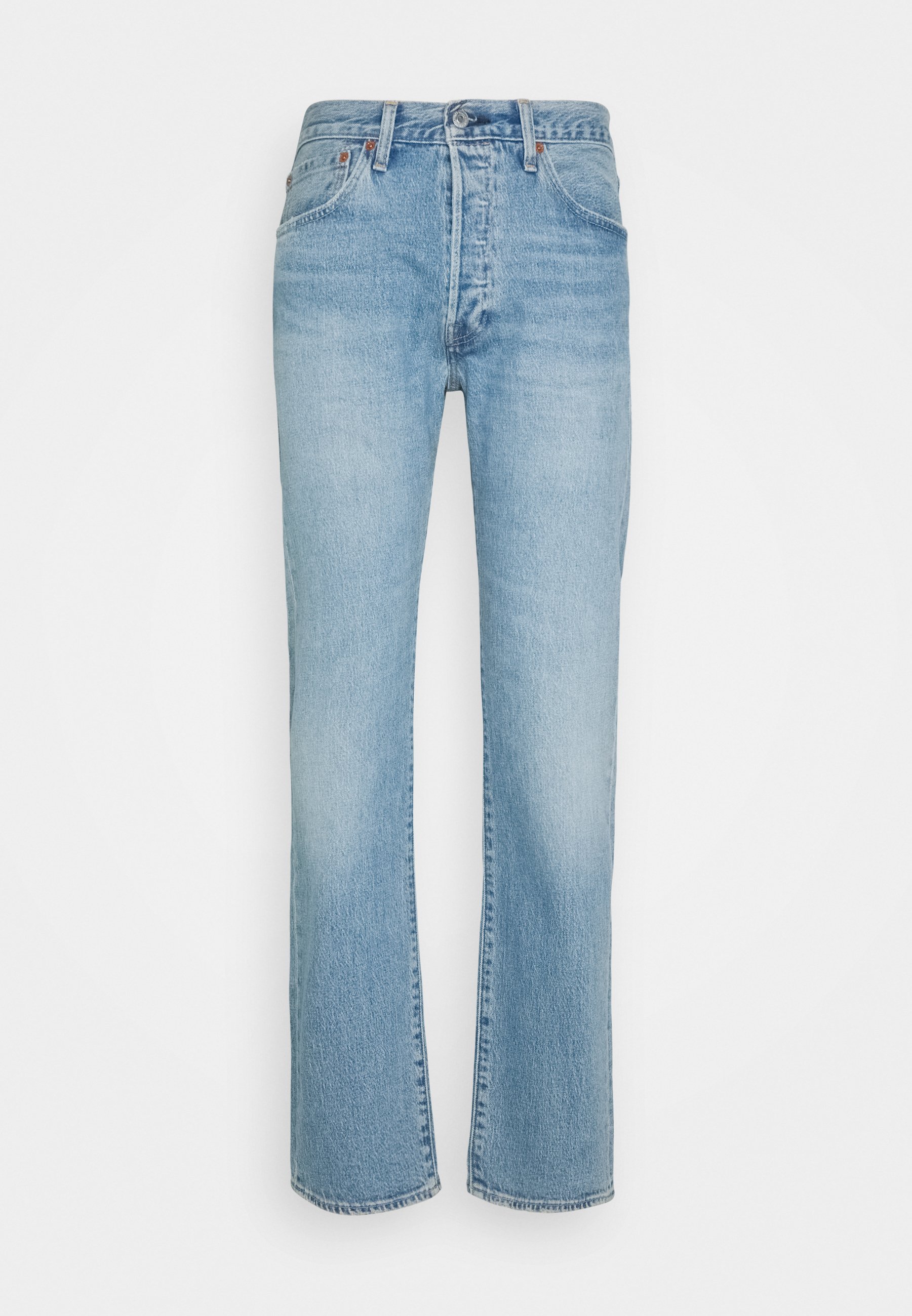 Levi's® 501® ORIGINAL - Straight leg jeans - basil sand/light-blue denim -  