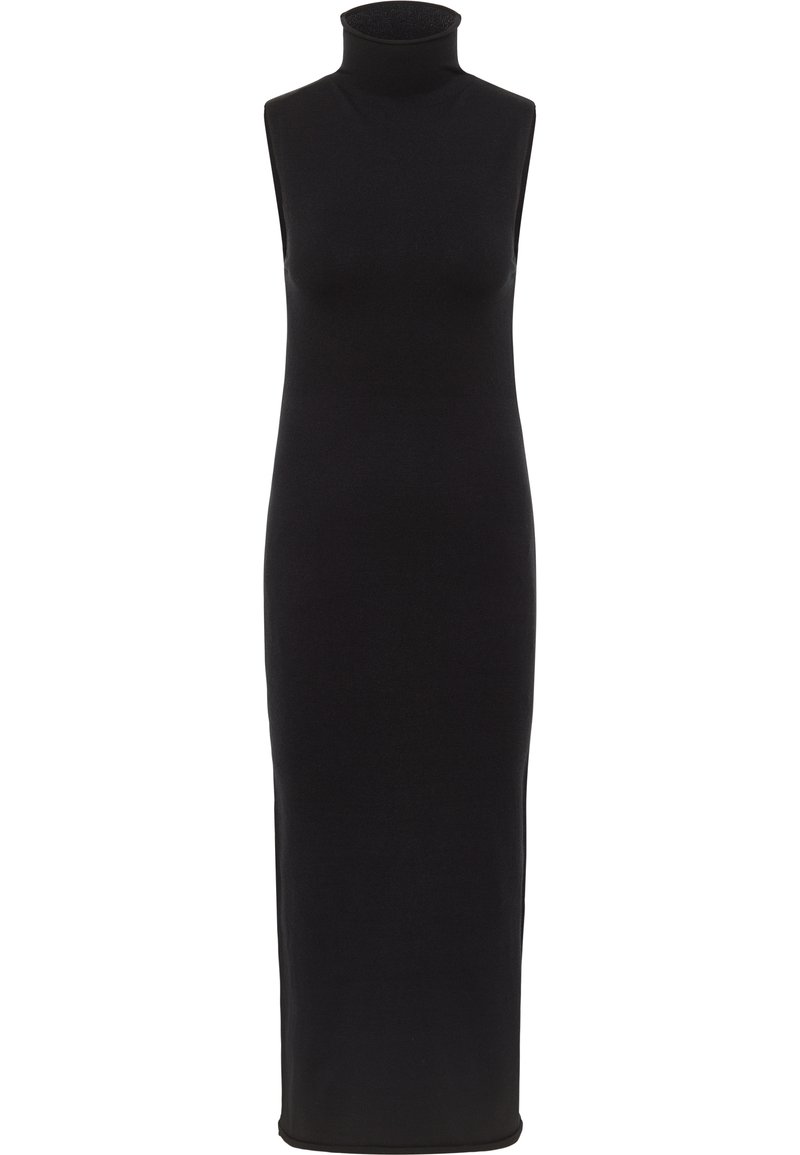 dreimaster Gebreide jurk zwart dreimaster Gebreide jurk zwart