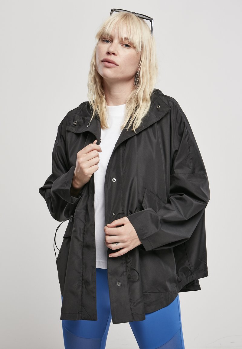 Urban Classics Veste imperméable - schwarz