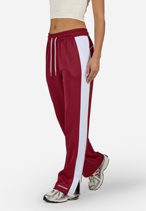 MARTERA TRACK PANTS - Jogginghose - burgundy red