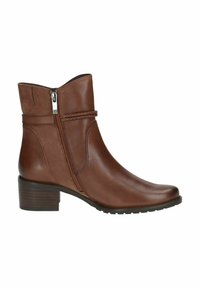 Caprice Botines camperos - cognac comb