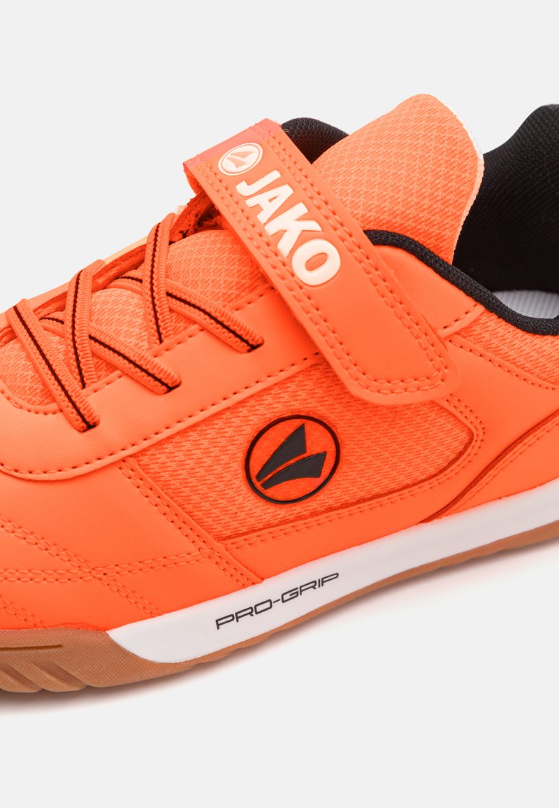 KangaROOS Super Court Ev Unisex Children's Trainers, Orange Fluo Jet Black 7950