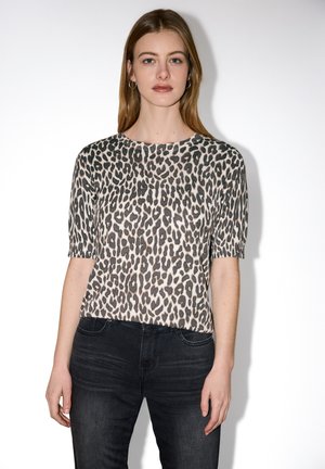 LEO - T-shirt print - beige