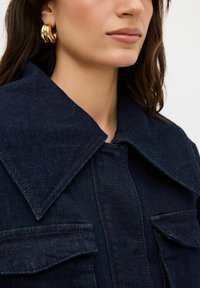 adL WIDE COLLAR - Farkkutakki - navy blue