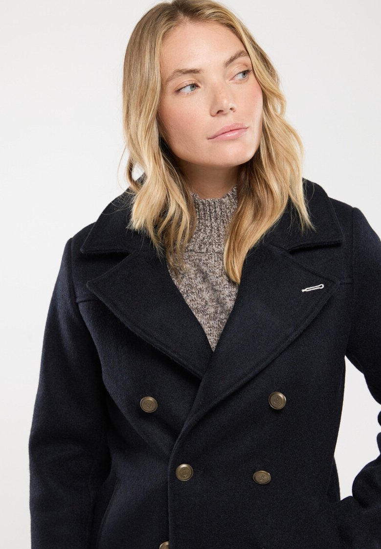 Chaqueta Caban Heritage De Armor Lux Para Mujer - Estilo Clásico Y Cálido