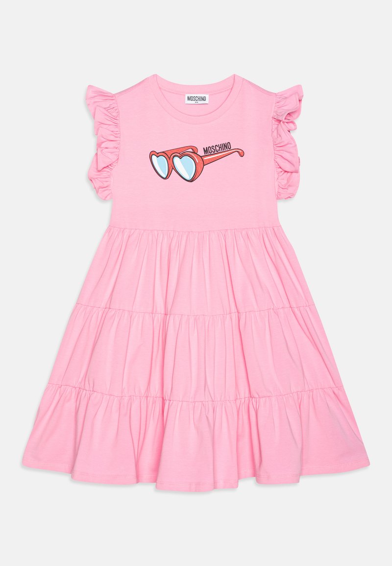 Moschino Pink Cotton Casual Dress