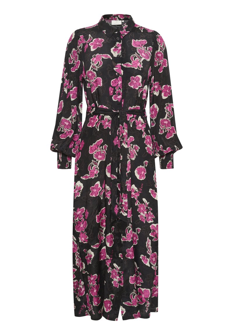 Kaffe Blousejurk donkerroze Kaffe Blousejurk donkerroze