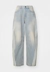 PANT - Jean boyfriend - light denim