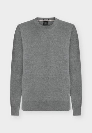 BOSS, LENO - Πουλόβερ - medium grey