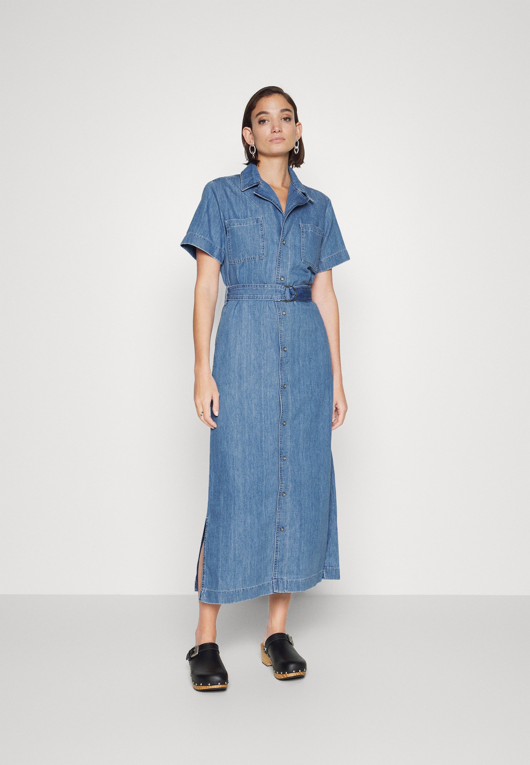 7 for all mankind EMMA DRESS - Denim 