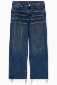 FAVELA HEAVY BAGGY - Baggy jeans - blue dirt washed