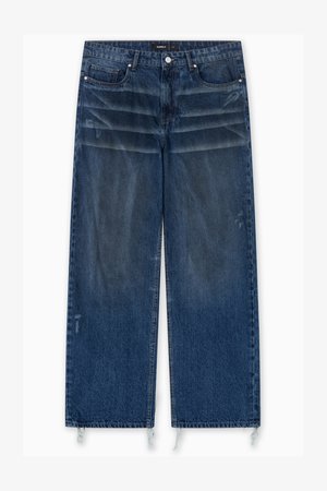FAVELA HEAVY BAGGY - Baggy fit teksad - blue dirt washed