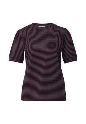 Street One, T-SHIRT MIT RUNDHALS UND PRINT - T-shirt imprimé - rustic rouge