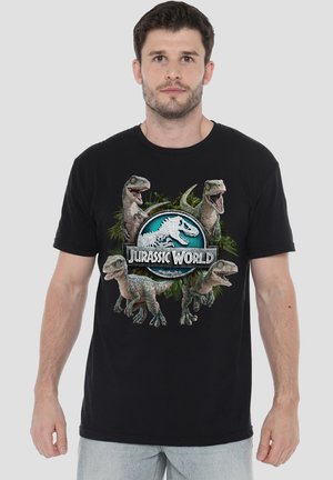 Jurassic World, JURASSIC WORLD DINO GROUP - Print T-shirt - black