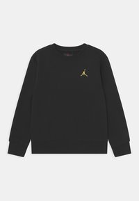 Jordan JUMPMAN ESSENTIALS CREW - Sudadera - black/gold