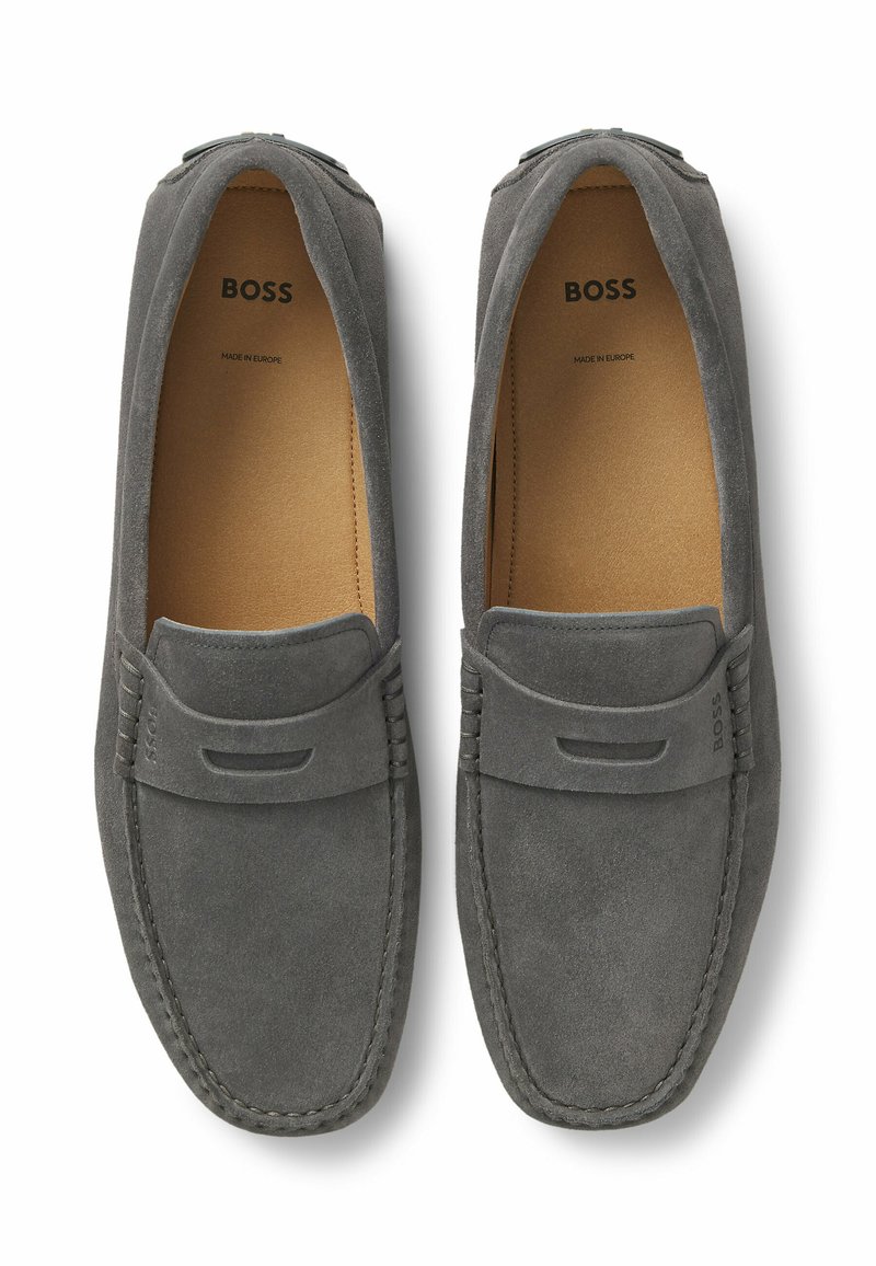 BOSS NOEL MOCC SDPEB - Moccasins - dark grey one/dark grey  display picture 2