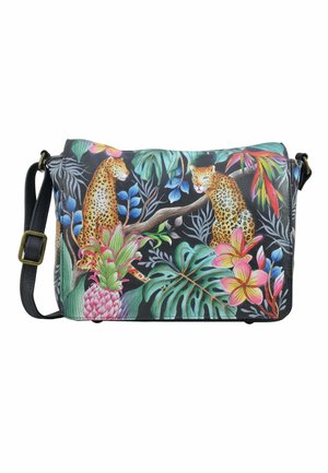 HANDPAINTED  - Schoudertas - jungle queen