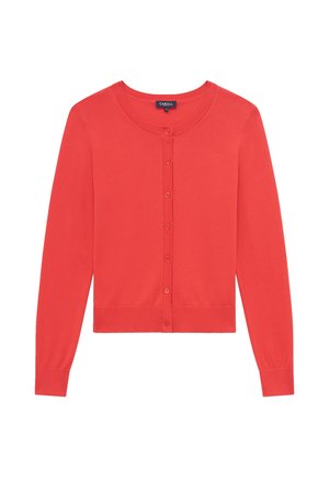 Caroll, CAROLL CAROLL; FRENCH BRAND; FASHION; ELEGANT; MODERN PULLOVER MCOLETTE - Strickjacke - rouge
