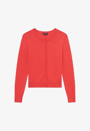Caroll, CAROLL CAROLL; FRENCH BRAND; FASHION; ELEGANT; MODERN PULLOVER MCOLETTE - Chaqueta de punto - rouge