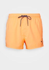 Não selecionado, bright orange