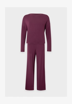 Anna Field by Zalando, BASIC WITH WIDE LEG ON - Pyjama - bordeaux fig