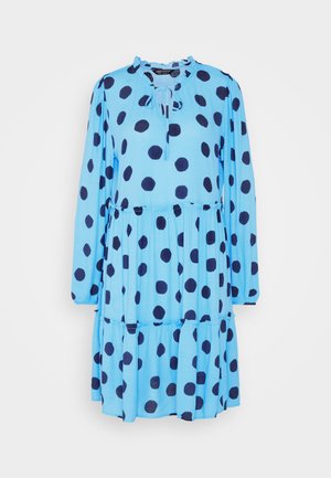 Marks & Spencer V NECK TRAPEZE - Day dress - blue mix