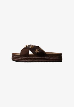 JOIA PARIS, SANDALES À ENFILER JOIA - Mules - marron