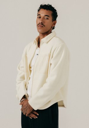 BLKVIS, LOGO OVERSHIRT - Chaqueta de entretiempo - papyrus