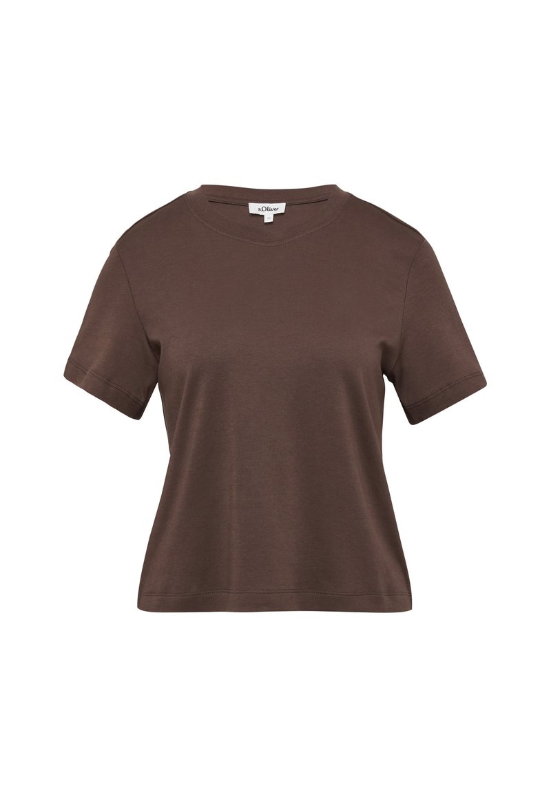 S.Oliver T-Shirt A Maniche Corte Donna: Maglietta Basic E Comoda Per Ogni Giorno