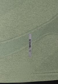 ASICS ROAD SEAMLESS SS - Sportovní tričko - monument blue whisper green