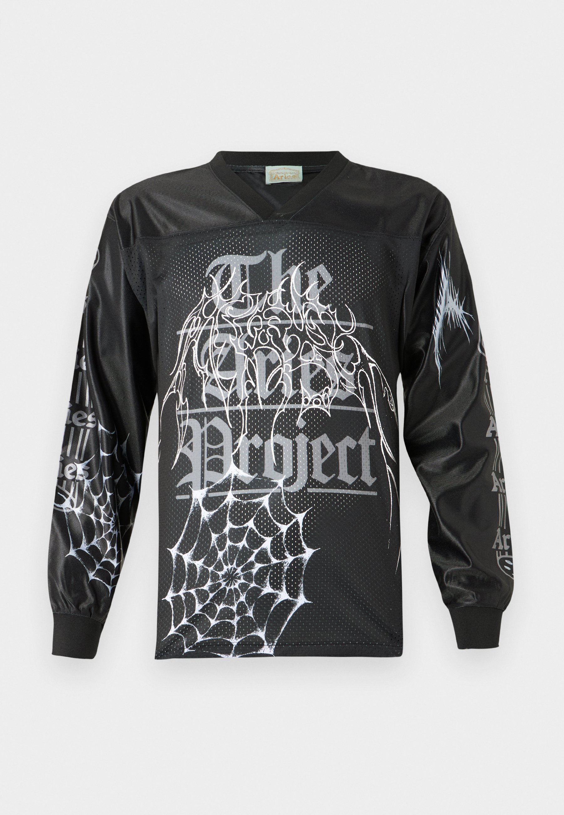Aries THE RAT PROJECT AIRTEX TEE UNISEX - Long sleeved top - black