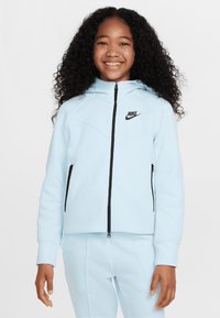 Nike Sportswear TECH FLEECE - Mikina so zipsom - glacier blue/black