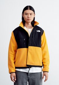 The North Face M RETRO DENALI JACKET - Fleecejacka - summit gold/black