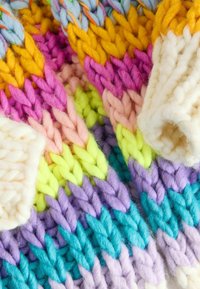 Next OVERSIZED HAND STRIPE  - Cardigan - multi bright