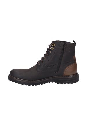 Schnürstiefelette - moro kombi