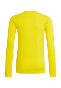 adidas Performance TEAM BASE  - Langarmshirt - gelb