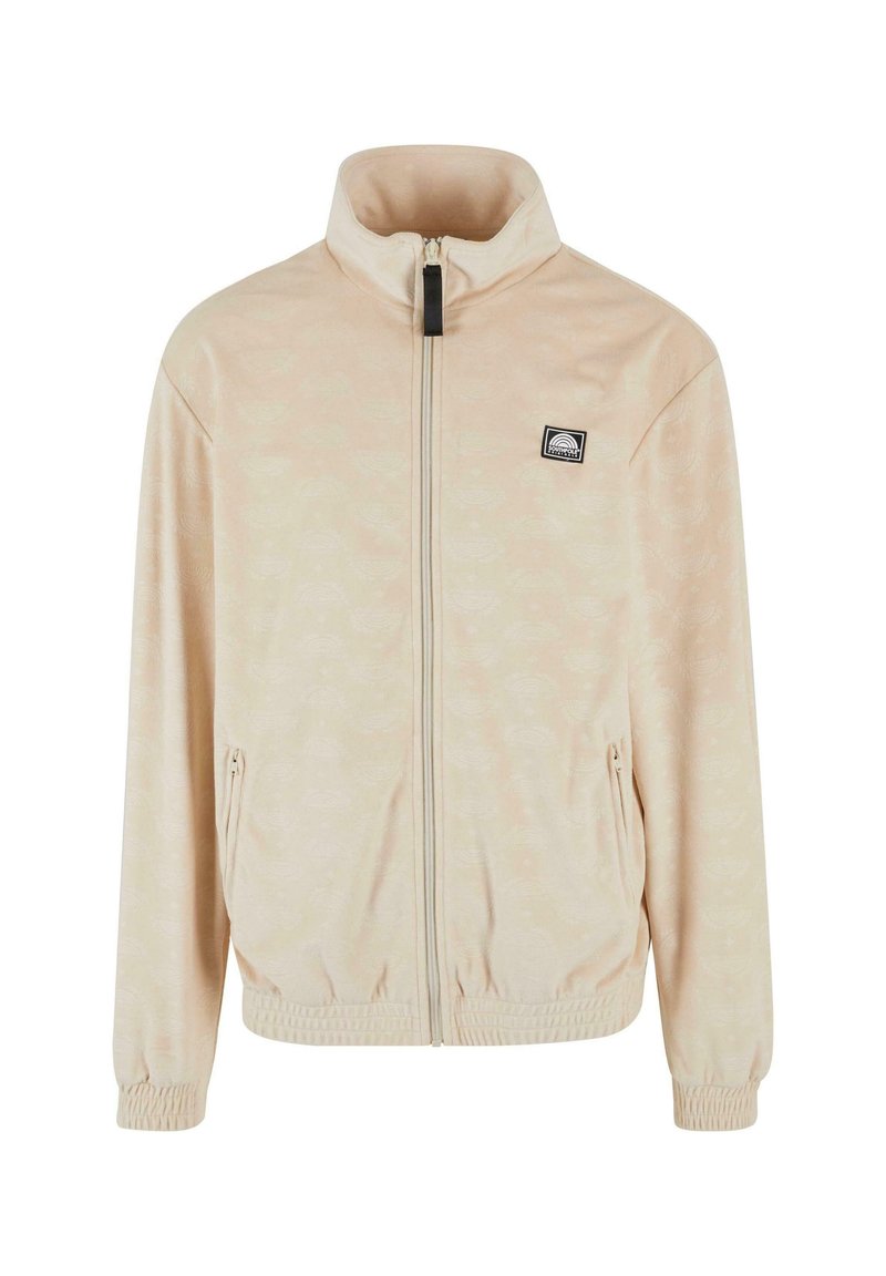 Southpole Sweater met rits zandkleur