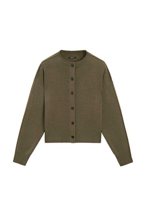 WITH SEAM DETAILS 05820918 - Cardigan - khaki