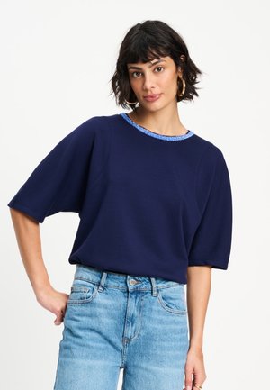 POM Amsterdam, T-shirt print - blue