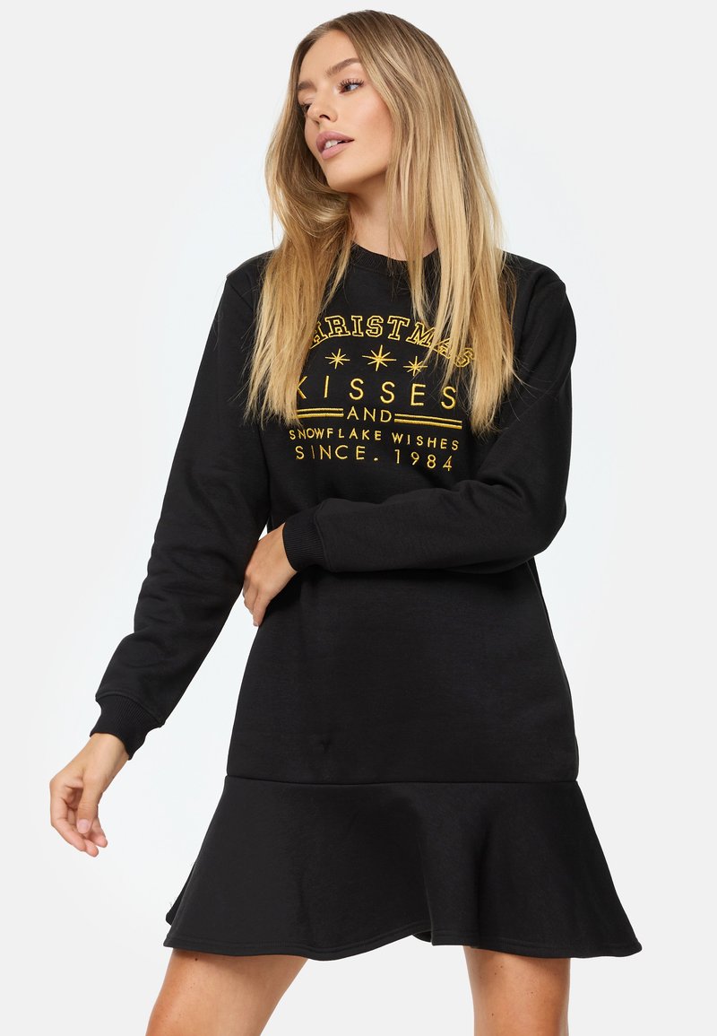 Threadbare KISSES XMAS Day dress black Zalando.ie